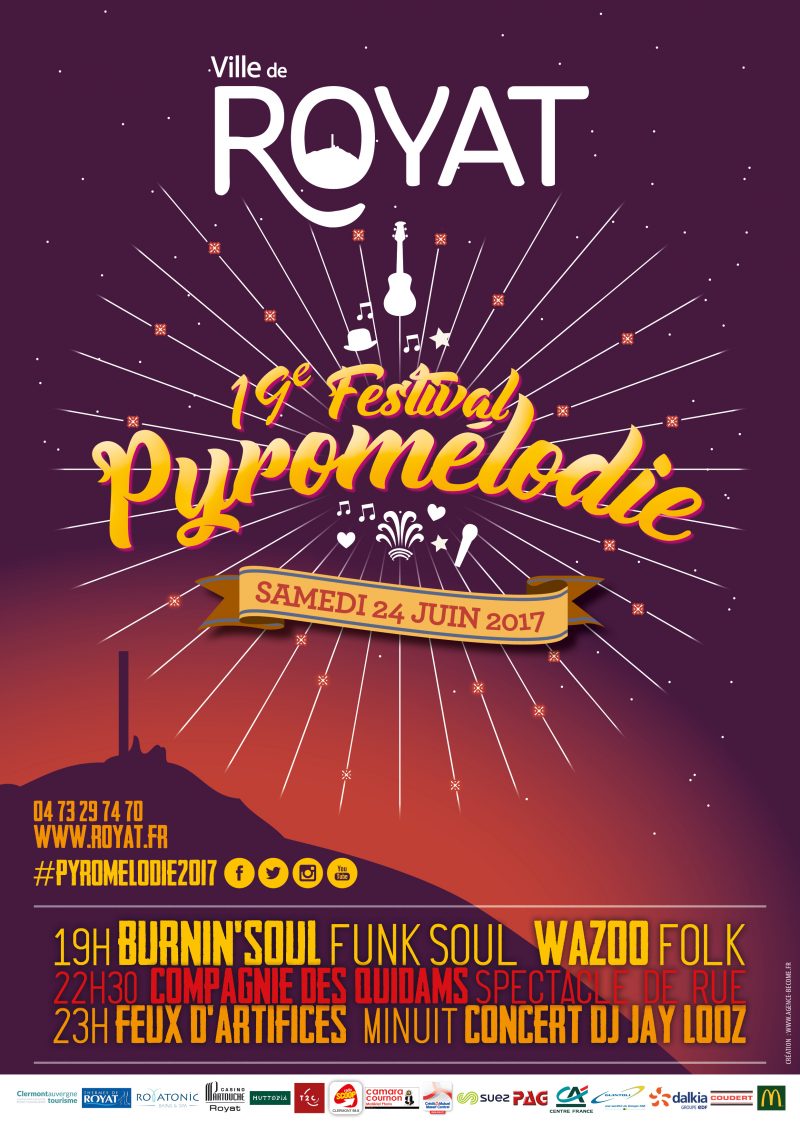 Festival de Pyromélodie de Royat un véritable feu d'artifice