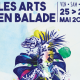 affiche des arts en balade 2018 à Clermont-Fd
