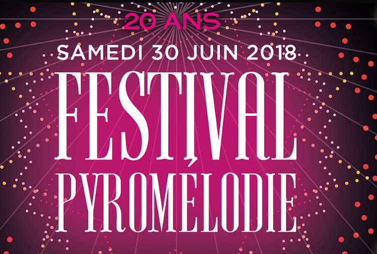 visuel du festival pyromelodie royat 2018