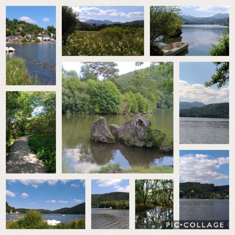 photos du lac Chambon