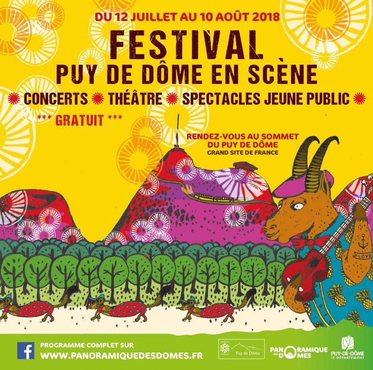 affiche du festival Puy de Dôme en Scène